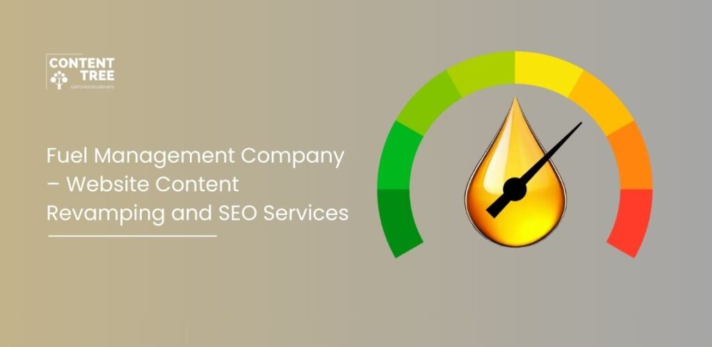 Fuel Management Company – Website Content Revamping and SEO Services