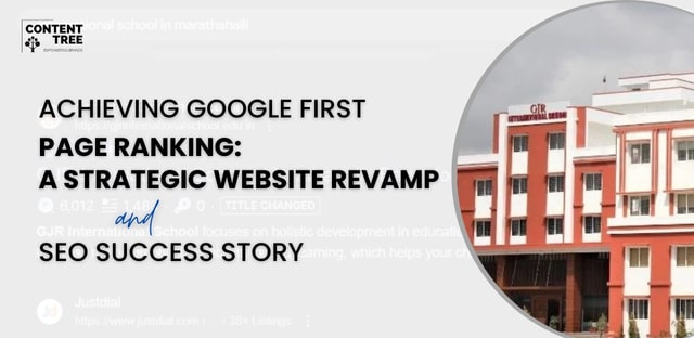 Achieving First-Page Google Ranking: A Strategic Website Revamp and SEO Success Story